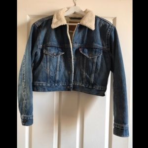 Levi’s Jean Jacket with Sherpa Lining